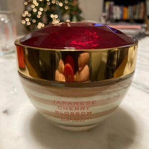 SOLD! Japanese Cherry Blossom Swirling Shimmer Body Creme Rare Holiday 2007